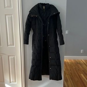 Cole Haan Hooded Maxi Coat- Size M. Never worn!
